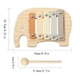 thumbnail image 3 of Hearth & Gear Xylophone Xylophone Musical Toy Coordination Color Perception Percussion Instrument For Live Performance Outside Broken Musical Instruments Baby Drums for 2 Year Birthday Party Hats And, 3 of 7