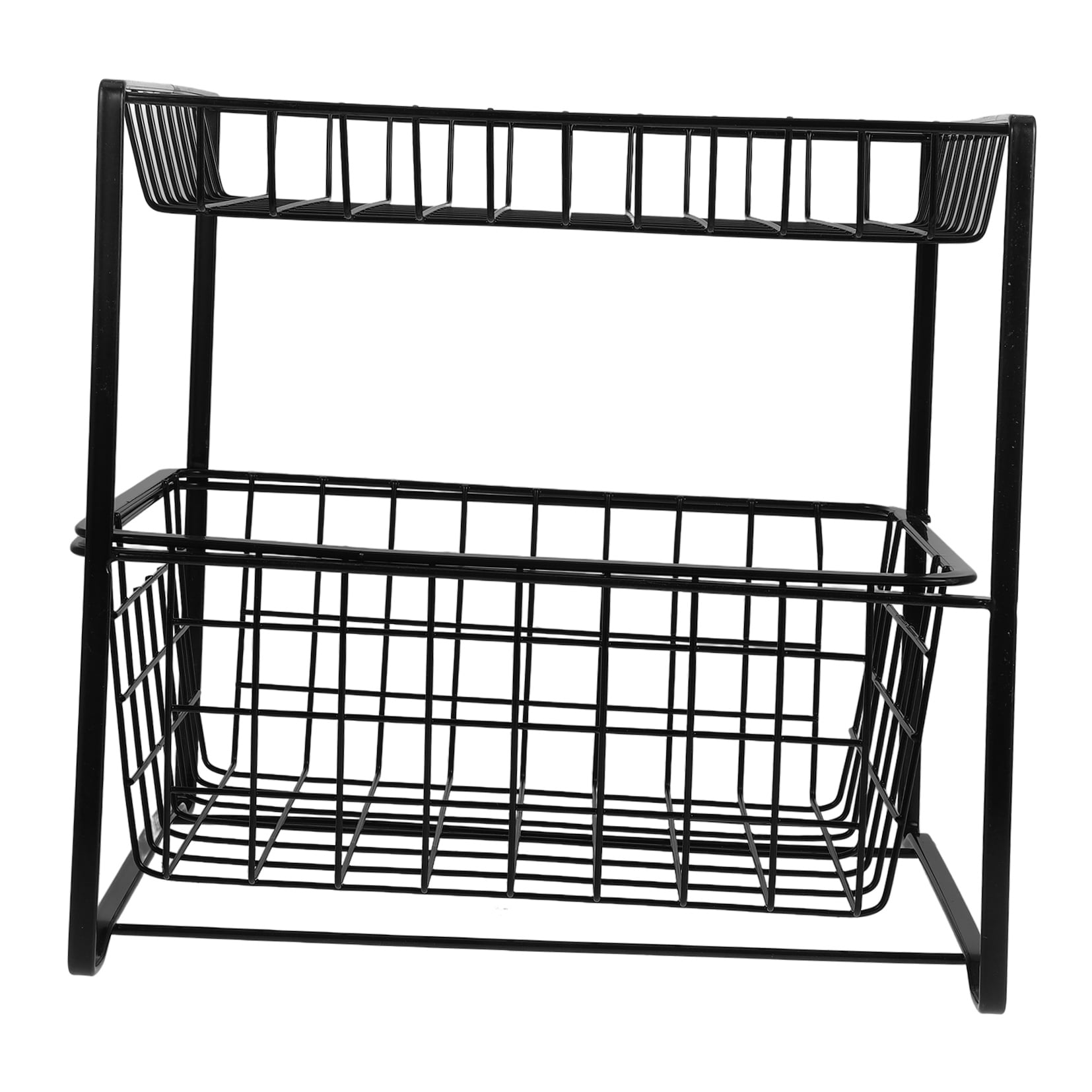 YUYUETIME Under Sink Organizer Black Cabinet Organizer for Kitchen Bathroom Storage