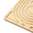 thumbnail image 3 of 1 pc Rectangle Wood Bracelet Design Boards for Beaded Bracelet Necklace Jewelry Making BurlyWood 44x27.3x1cm, 3 of 6