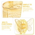thumbnail image 3 of Hytrove Jabón Para Ducha Montado En Pared Ahorrador Con Ventosa Dorado, 3 of 6