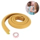 thumbnail image 2 of M Buder Protector de Bordes a Prueba de Bebés Tipo L Cojín de Seguridad Elástico para Muebles (Madera), 2 of 9
