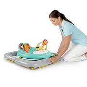 Bright Starts Adjustable Baby Walker with Activity Station, Zig Zag Zebra