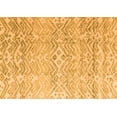 thumbnail image 1 of Ahgly Company Indoor Rectangle Solid Orange Modern Area Rugs, 5' x 8', 1 of 4