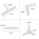 thumbnail image 3 of Conectores de manguera de aire de 40 piezas, conector de manguera de acuario, manguera de acuario de plástico T L Y para bombas de aire de acuario oso de fresa Electrónica, 3 of 5
