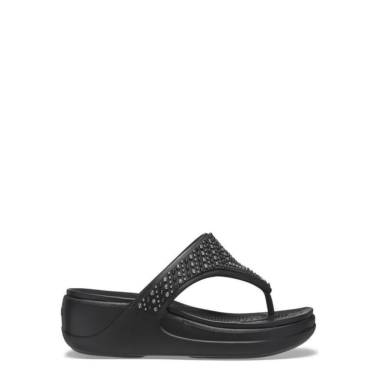 Crocs Monterey Shimmer Wedge Sandals Women Walmart