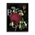 thumbnail image 5 of Stupell Industries Beauty Text over Vintage Red Thorned Rose Grey Framed, 11 x 14, Design by Daphne Polselli, 5 of 5