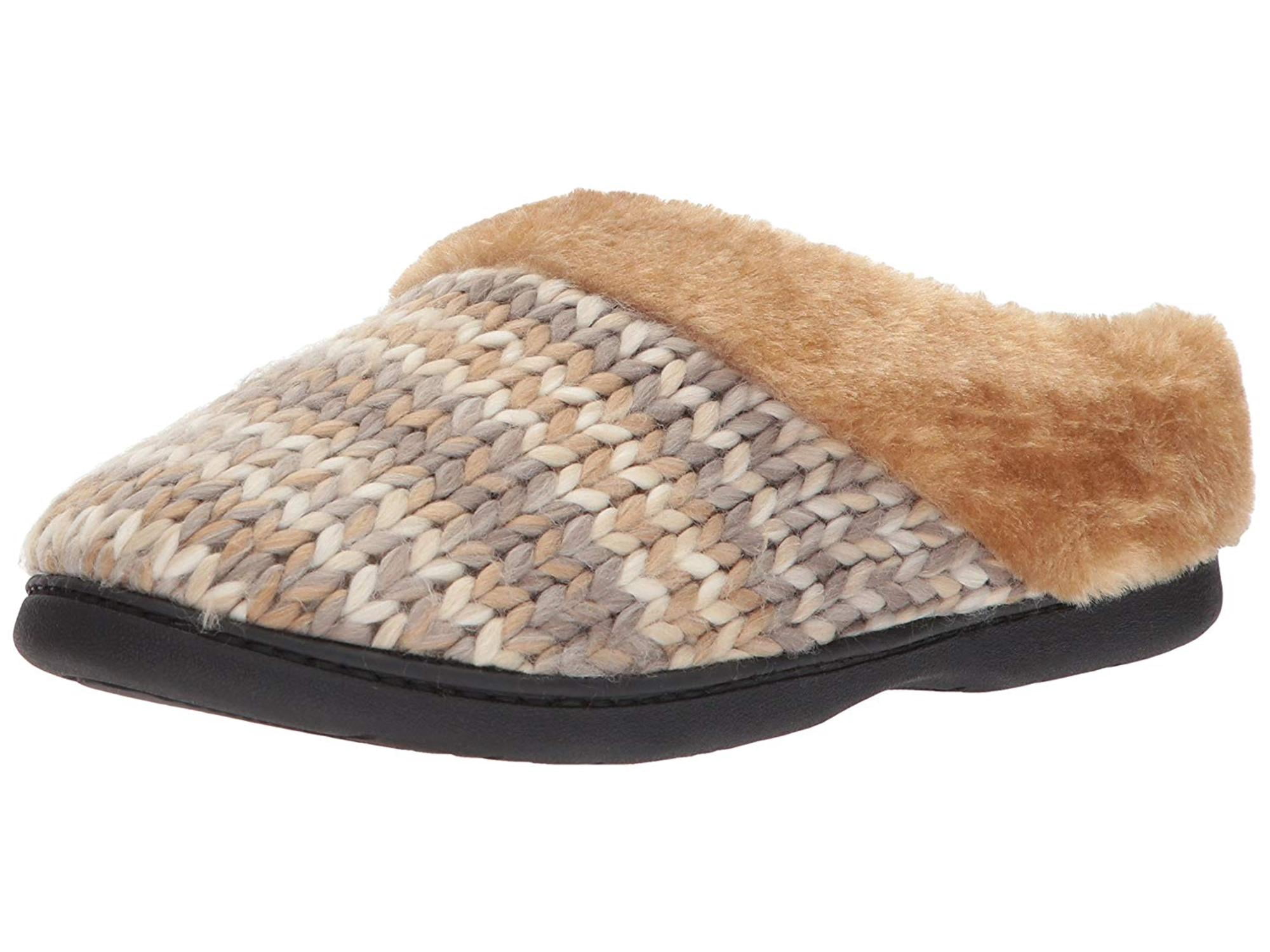 dearfoam mens slippers wide width