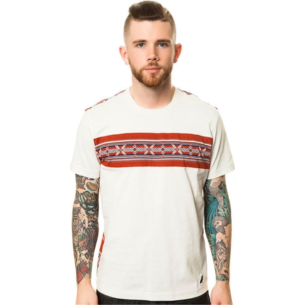 Camiseta Gráfica Staple The Pryce Pieced Tee Hombre Rojo XX-Large