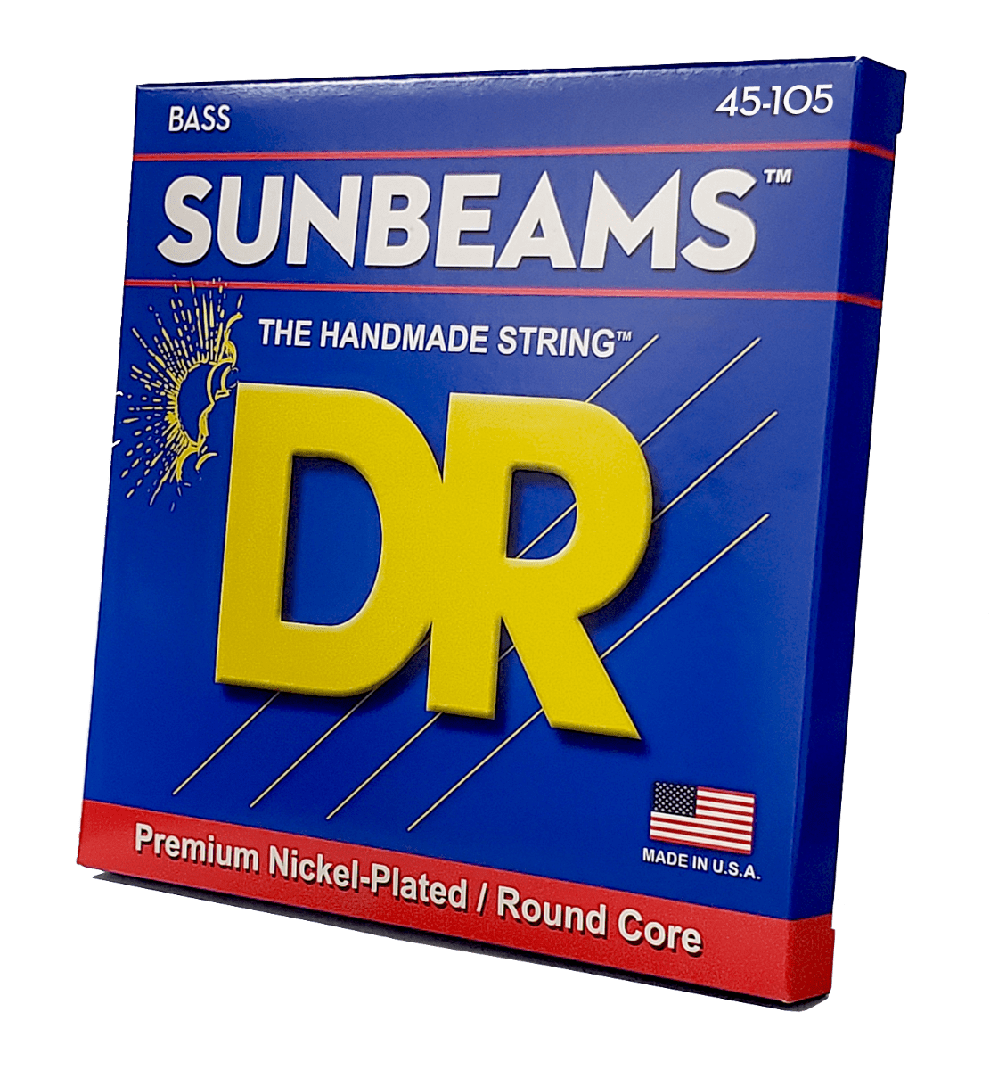 Sunbeam™ - Acoustic Bass Guitar, Electric Bass Guitar Nickel Plated Bass Strings: Medium 45-105
