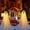 White 2PCS, variant on EGYMEN 1 Pack Halloween Decorations Outdoor, Spooky Ghost Halloween Decor with String Lights Battery Operated, Easy to Assemble Ghost Decorations for Front Porch Yard