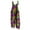 Yellow, variant on Deal of The Day Womens Mardi Gras Jumpsuits Dressy Trendy Overalls Carnival Mask Printed Cold Shoulder Suspender Cami Pants Jumpsuit Wide Leg Rompers for Women Multicolor M