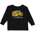 thumbnail image 3 of Inktastic How I Roll School Bus Boys or Girls Long Sleeve Toddler T-Shirt, 3 of 5