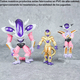 thumbnail image 3 of Figuras Dragon Ball Z Freezer Frieza Anime Coleccionables 8 pzs multicolor, 3 of 5