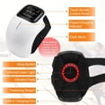 thumbnail image 3 of DEBGFS Knee Massager Registered Infrared Heat and Vibration Knee for Swelling Stiff Joints Stretched Ligament and Muscles Injuries August 2023 Longer Knee Straps, 3 of 5