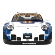 2023 RWB x Liberty Walk 993 #2 White and Blue Metallic with Graphics 1/18 Model Car by GT Spirit