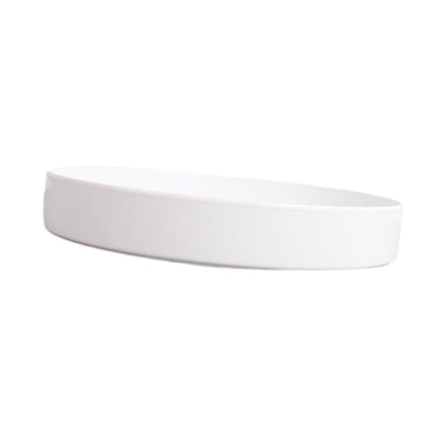 Jarrón japonés para flores, jarrón floral, cuenco, adorno moderno de mesa, estética, poco profundo Blanco 33 cm