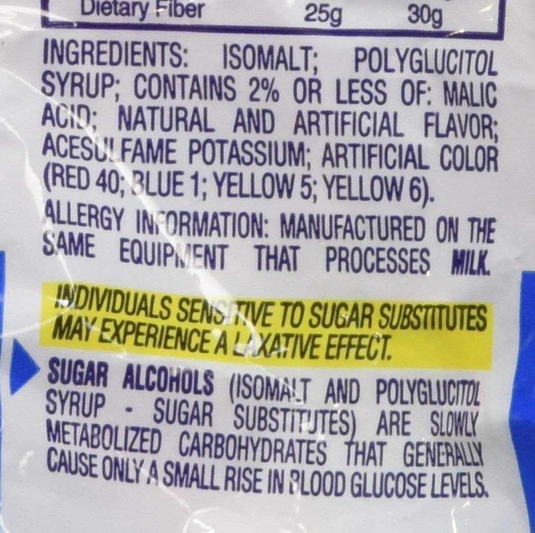 Jolly Rancher Sugar Free Hard Candy Assortment Peg Bag - 3.6 oz - 3 pk