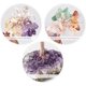 thumbnail image 3 of Árbol de la Vida en 7 Chakras Cristales Naturales Fengshui Decoración de Árbol con Base de Amatista Piedra Adorno Decorativo para la Mesa, Decoración de Meditación, 3 of 5