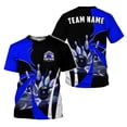 thumbnail image 4 of Personalized Name Bowling Shirt 3D for Men Women, Custom Bowler Gift shirt, 3D All Over Printed Shirt (Red, S), 4 of 10