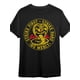 thumbnail image 1 of Camiseta gráfica de manga corta Cobra Kai Dojo 350402 para hombre, divertida, negra, para adultos, hombres, mujeres, adolescentes, jóvenes y ocio., 1 of 7
