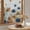 Beige, variant on Rainbow Window Privacy Film Thanksgiving Stain Glass Window Film for Glass Door Sticker Static Cling Heat Blocking Fall Pumpkin Floral Branches Wood Plank Sunroof Decal for Car Home 23.6"x78.7"