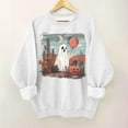 thumbnail image 2 of Fjofpr Womens Sweatshirts No Hood Halloween Sweatshirt for Women 2024 Women's Round Neck St. Patrick's Day Printed Long Sleeved Top Sweatshirts, 2 of 4