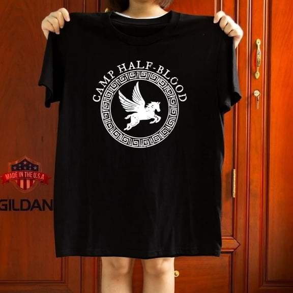 Camp Halfblood Shirt Camp Half blood Shirt Percy Jackson Shirt Graphic Tee,for unisex up to 5XL
