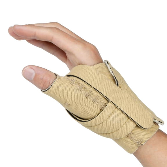 Comfort Cool Thumb CMC Restriction Splint - Beige, Left Hand, Small (NC79580)