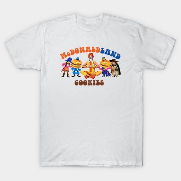 McDonaldland Cookies Light Retro 80s Nostalgia G8366 Unisex T-Shirt, Up to Size 5XL