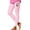 Pink-8, variant on Cancer Leggings for Women Elastic High Waist Pink Ribbon Slim Fit Tights Pants Workout Yoga Pants