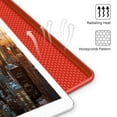 thumbnail image 5 of DuraSafe Case for iPad PRO 9.7 inch 2016 [ A1673 A1674 A1675 ] Tri Fold Smart Cover with Soft silicone Back, Auto Sleep/Wake - Red, 5 of 11