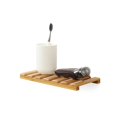 thumbnail image 1 of Estante flotante de borde Soporte de estante flotante Repisa de pared Almacenamiento de bambú Leyfeng Soporte, 1 of 7
