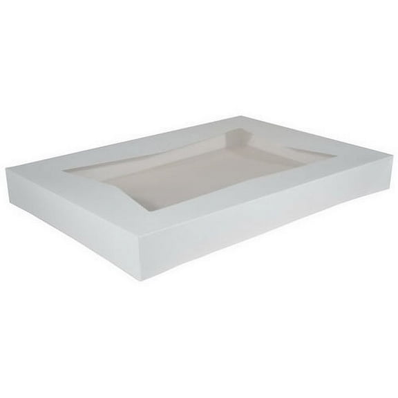 Southern Champion Full Sheet 1-Piece Cake Box Lid, White | 50/Case