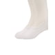 thumbnail image 1 of Calcetines de barco invisibles para mujer INSPIRE CHIC en blanco y elásticos, 1 of 2