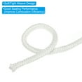 thumbnail image 5 of Uxcell 1/4"x 86" Wood Stove Gasket, 2Pcs Fiberglass Round High Temperature Resistance Seal Rope Replacement, White, 5 of 6