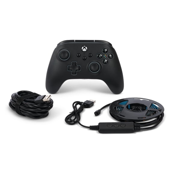 Controlador PowerA Advantage Wired para Xbox Series X|S negro