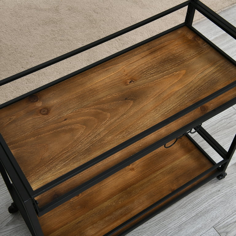 Amazon.com - FirsTime & Co. Black and Brown Gardner Bar Cart