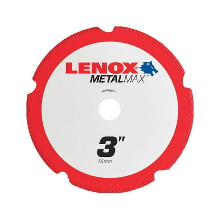 UPC: 0885363171686 | Lenox Tools 1972918 METALMAX Diamond Edge Cutoff Wheel  3  x 3/8