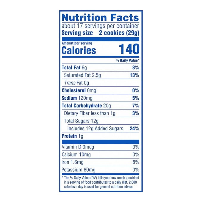 OREO Dark Chocolate Crème Chocolate Sandwich Cookies, Family Size, 17 oz (Pack of 4).