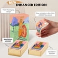 thumbnail image 2 of Baraja de cartas de tarot Wyspell Feminine Borderless con guía, 2 of 7
