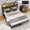 Drak Gray, variant on Anyhave Queen Size Bed Frame with Headboard, Metal Platform Bed with LED Lights and Charging Station, Under Bed Storage, No Box Spring Needed, Drak Gray