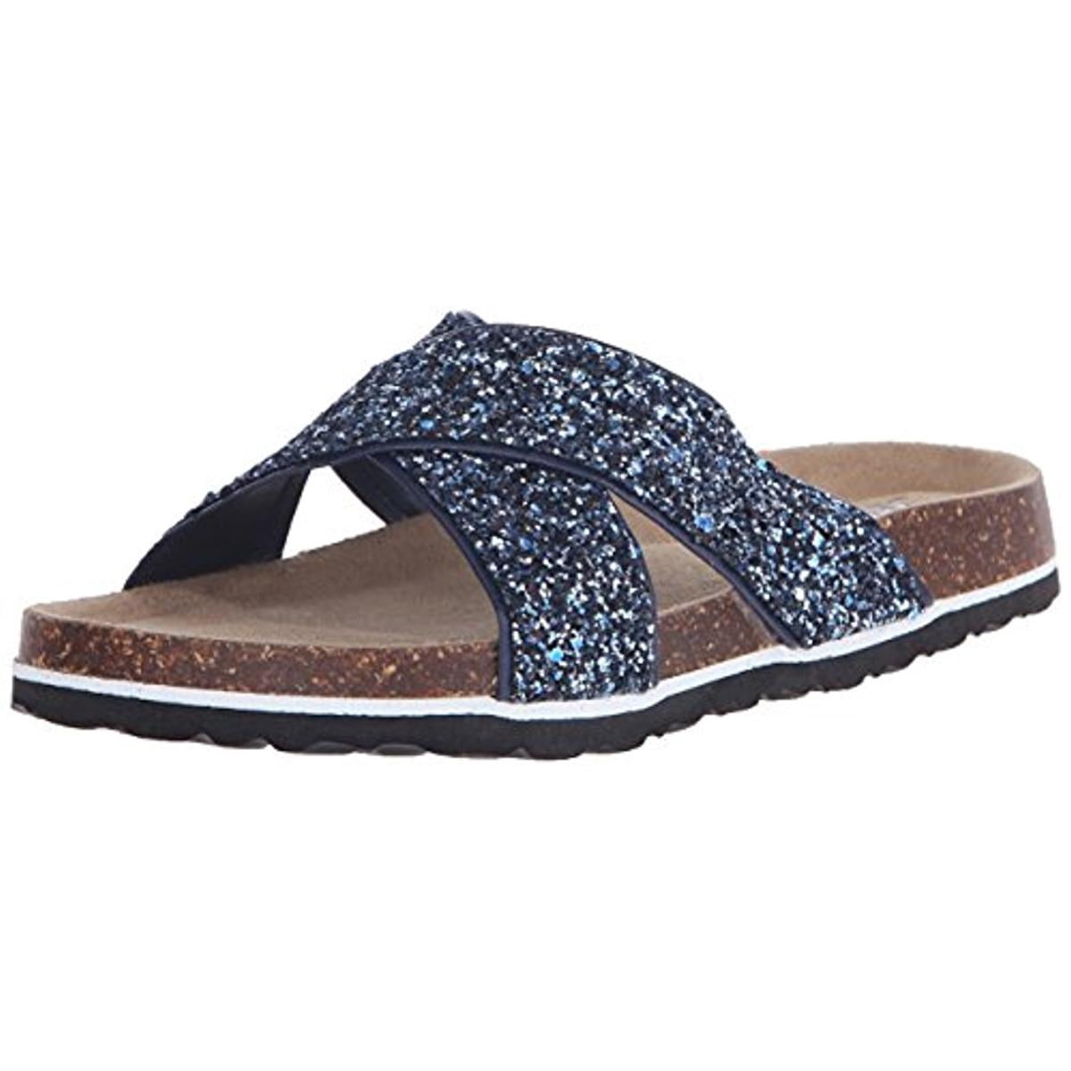 Jambu - JSport by Jambu Womens Grace Glitter Casual Slide Sandals - Walmart.com - Walmart.com