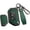Black Metal Frame-long-green, variant on Compatible Key Fob Cover for Jeep Grand Cherokee Dodge Charger Challenger Durango Journey Dart Chrysler 300 Key Case Holder Protector Metal Keychain