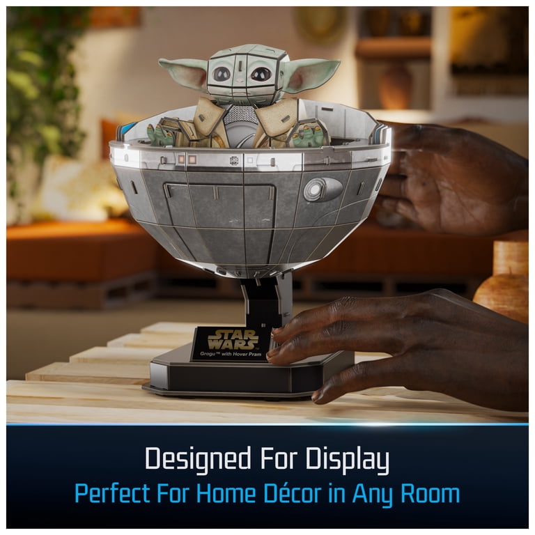 4D Build, Star Wars Grogu in Carrier 3D Puzzle Model Kit, 138