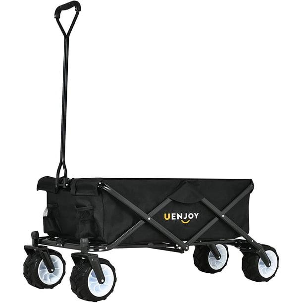 Uenjoy 3 In 1 Children S Wagon Four Wheel Ez Folding Foldable Convenient Outdoor Collapsible Wagon For Kids Cargo Detachable Polyester Fabric Walmart Com Walmart Com