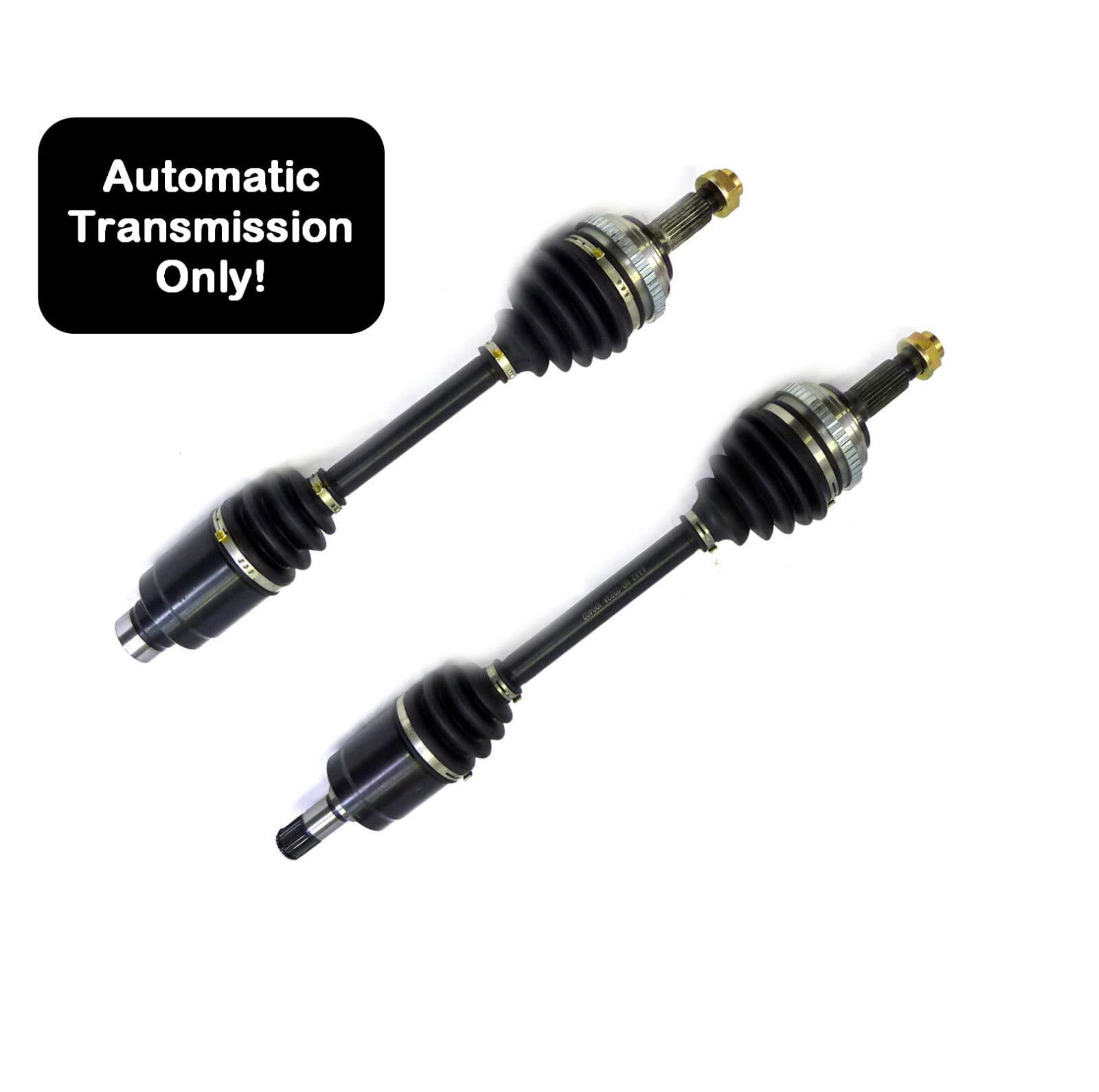 DTA 2 Front CV Axles for 1997-2001 Honda CR-V Automatic Pair