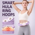 thumbnail image 2 of Anneaux Circulaires Intelligents pour Adultes pour la Perte de Poids, Anneau de Mise en Forme 14 Nœuds Ajustables et Détachables, avec Balle, Rotation Automatique à 360 Degrés pour Femmes et Débutants, 2 of 7