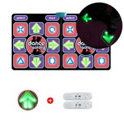 Chmadoxn Electronic Dance Mats - Exercise Fitness Non-Slip Dance Pad Game for TV, Dance Mat Double Game for Kids Adults, HDMI Wireless Musical Dancing Mat with HD Camera, for Girls Boys,