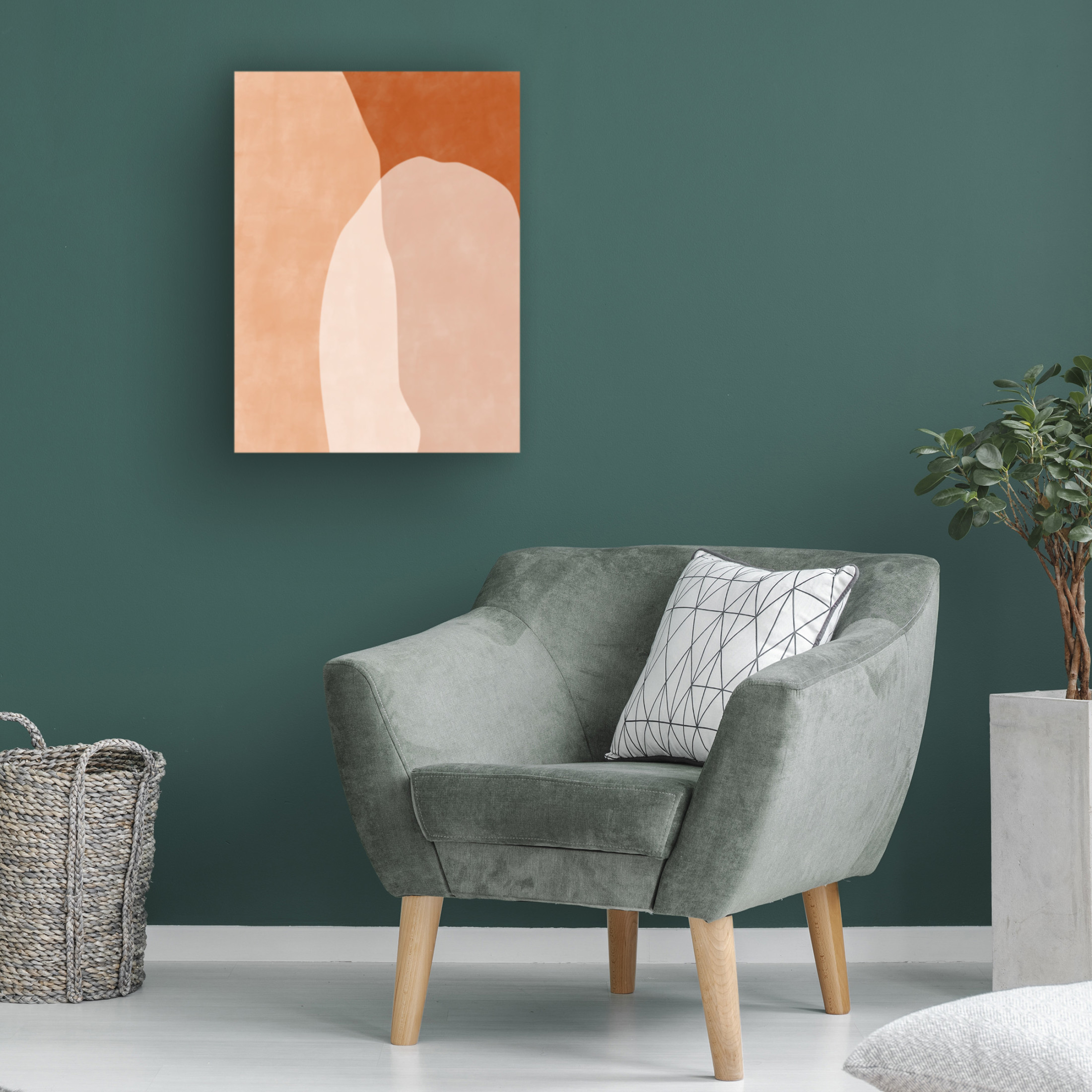 Trademark Fine Art Elena Ristova terracotta50 Canvas Wall Art