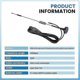thumbnail image 5 of 5DBi-1090MHz-Antenna-ADS-B-Modem-Router-SMA-Male-MCX-Male-For---, 5 of 5